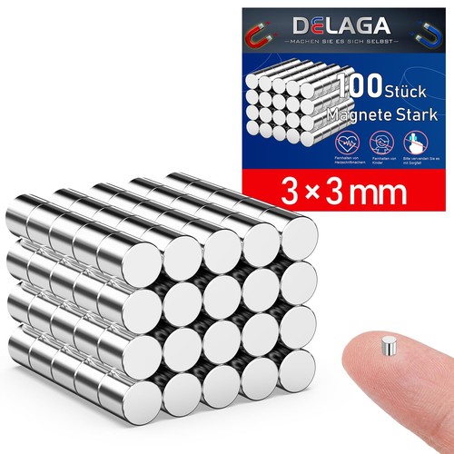 Mini magnete 3x3mm 100 - magnete, 3x3mm,