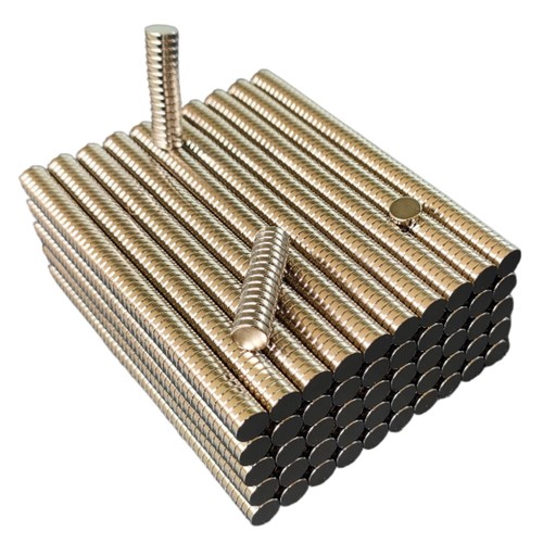20x rundmagnet ø8x2mm neodym - 20x,