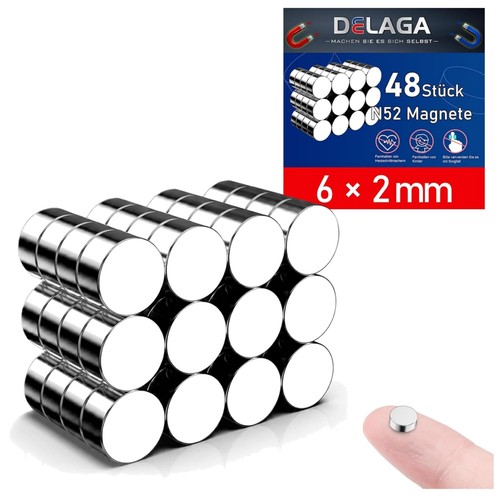 Magnete 6x2mm n52 mini - magnete,