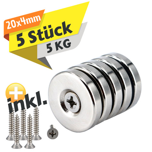 Neodym magnete mit loch - neodym,