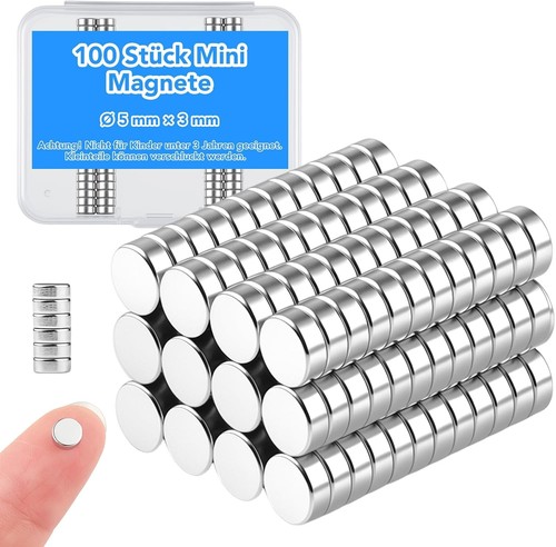 Mini magnete 5x3 neodym - mm,