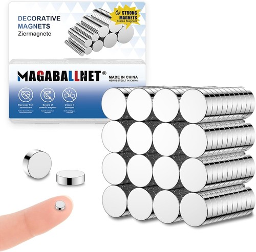 100x mini neodym magnete 5x2mm - 100x,