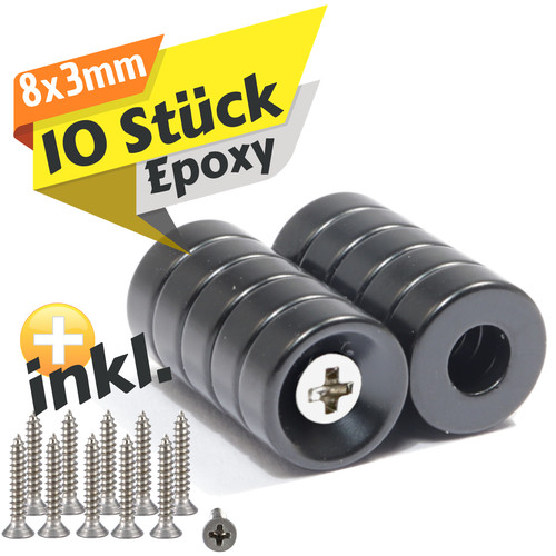 Neodym magnete mit loch - neodym,