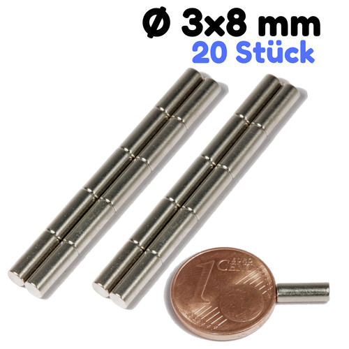 20x neodym magnete - neodym,
