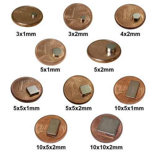Neodym magnete rund quader - magnete,
